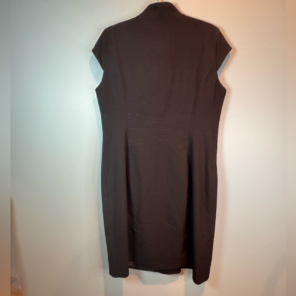Calvin Klein Black Midi Dress - Picture 9 of 11